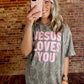 Mossy Oak Jesus Loves You Tee