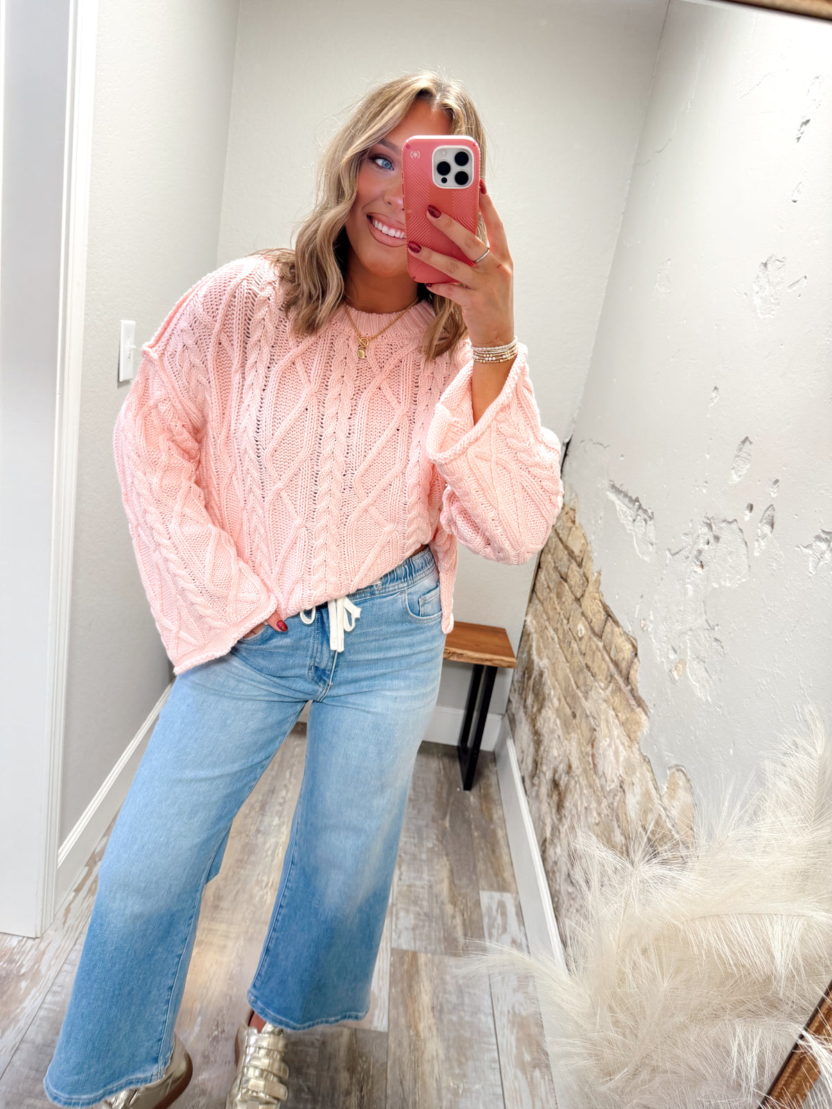 Pink Skies Knit