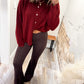 Soft Serve Cardigan - Burgundy