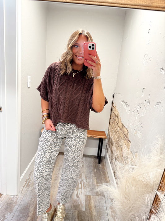 Autumn Air Sweater - Brown