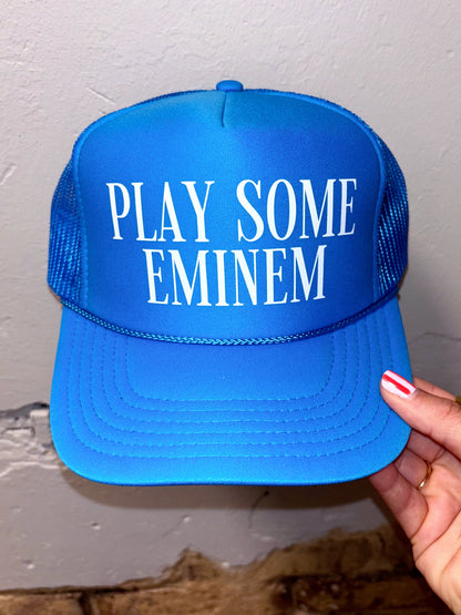 Play Some Eminem Trucker Hat