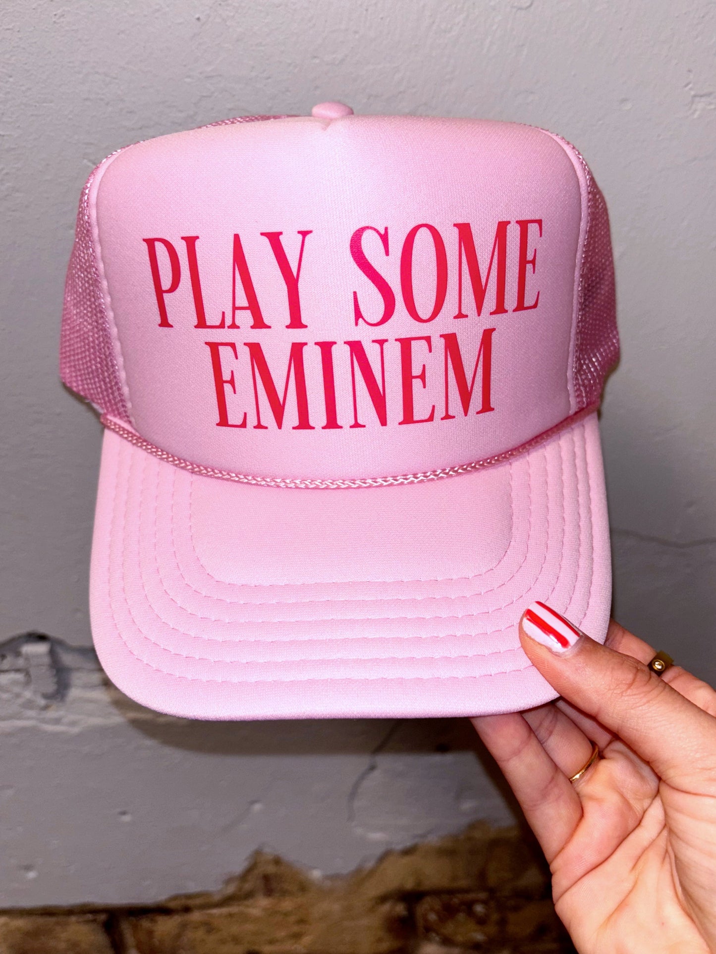 Play Some Eminem Trucker Hat