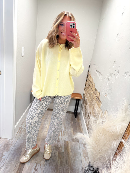 Soft Serve Cardigan - Butter
