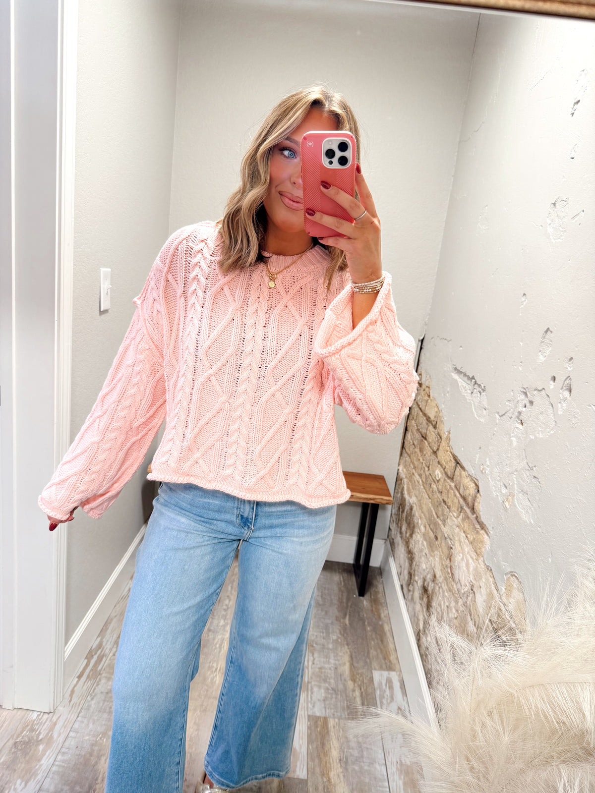 Pink Skies Knit