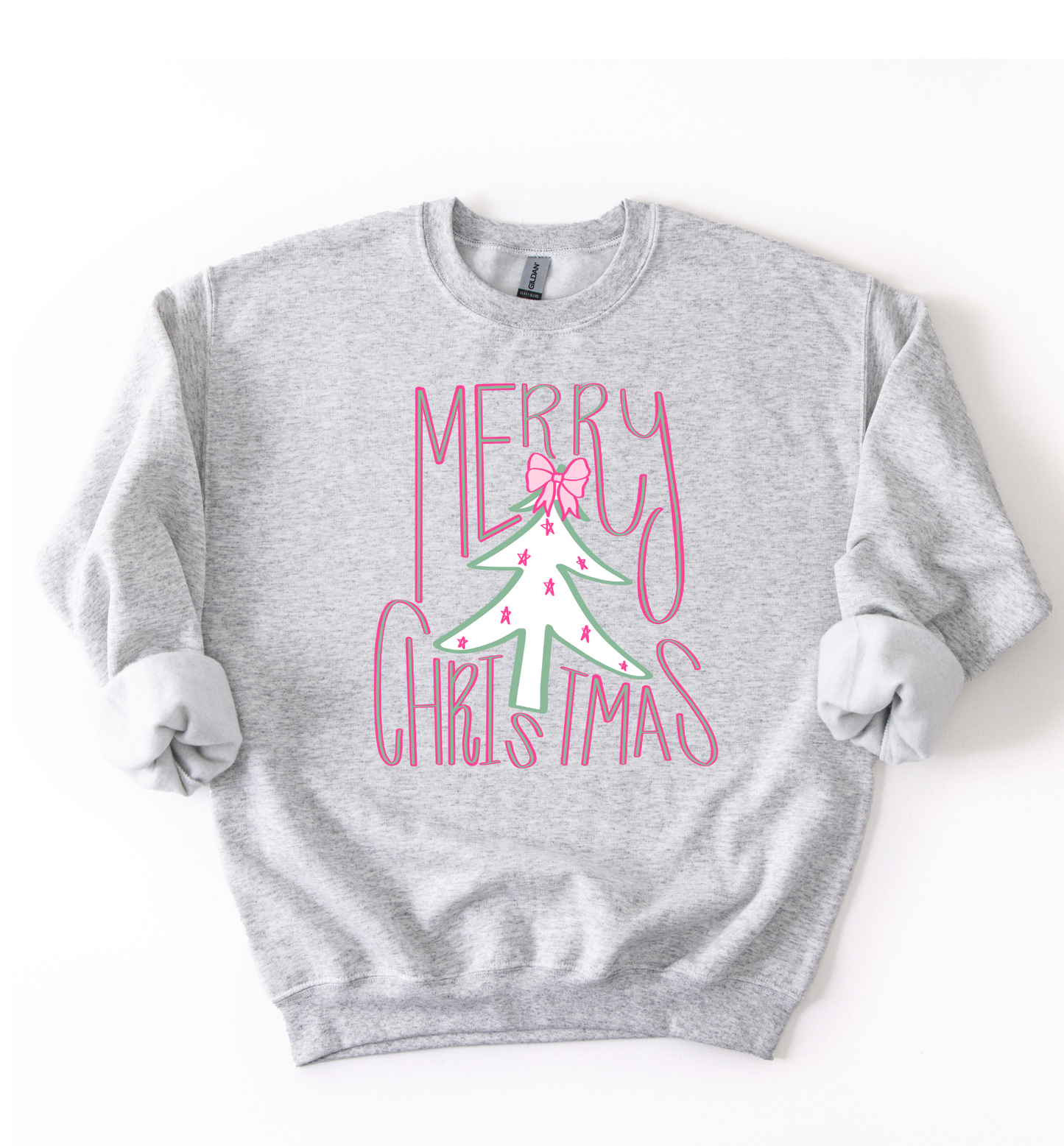 Preppy Merry Christmas Sweatshirt