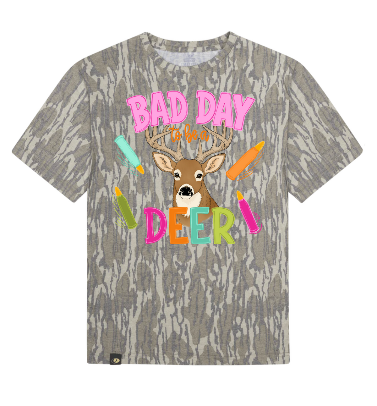 Bad Day To Be A Deer Mossy Oak Tee