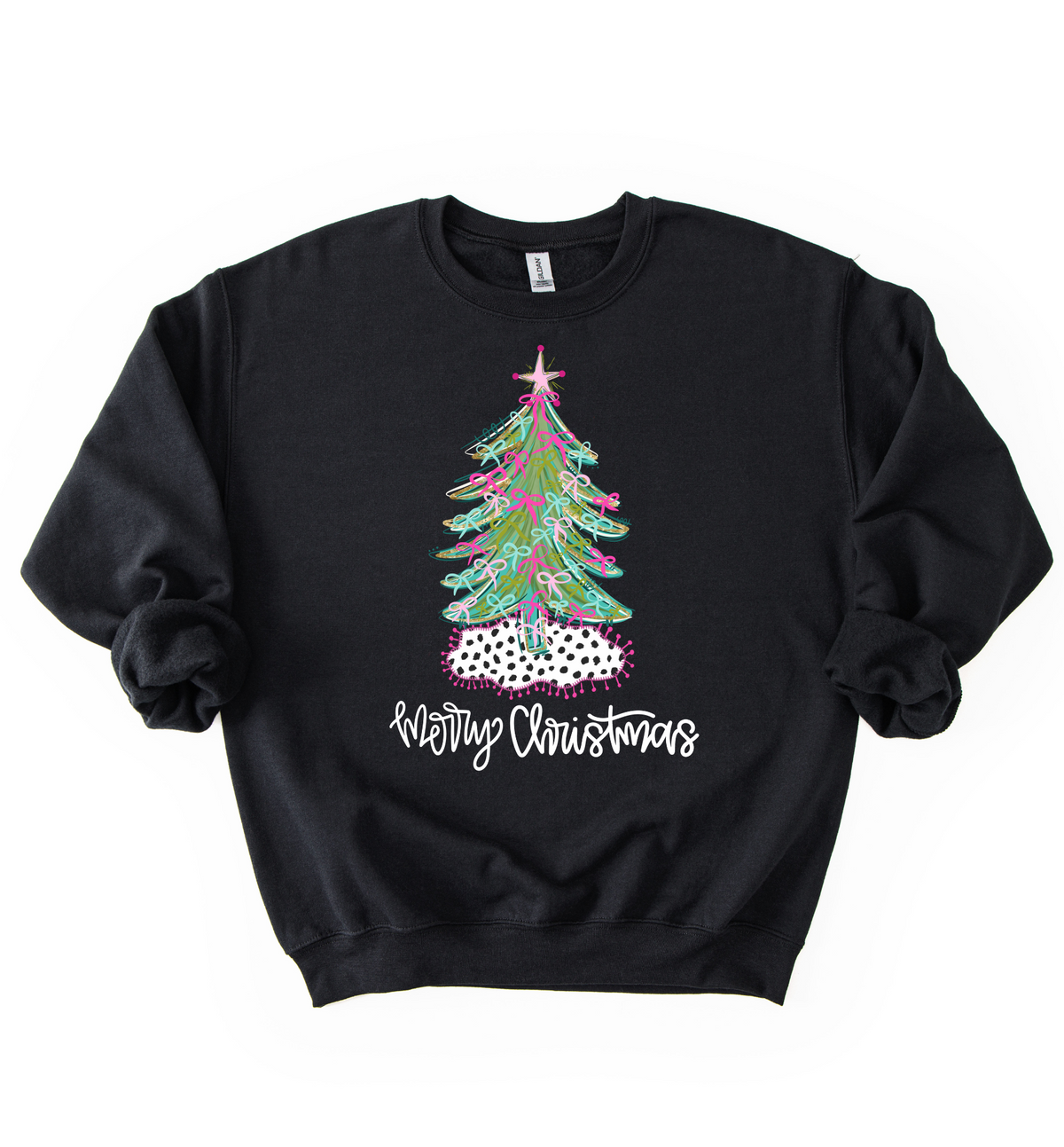 Preppy Christmas Tree Sweatshirt