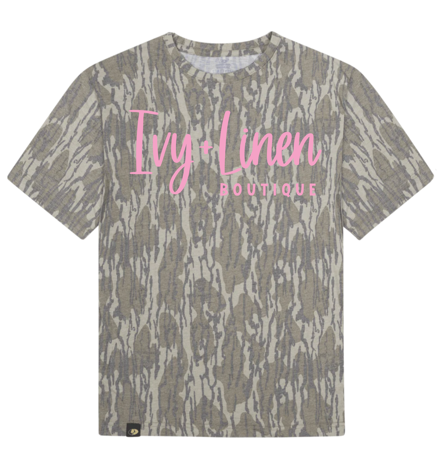 Mossy Oak Ivy + Linen Logo Tee