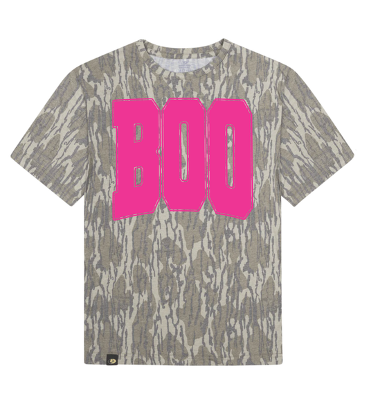 BOO Halloween Mossy Oak T-Shirt