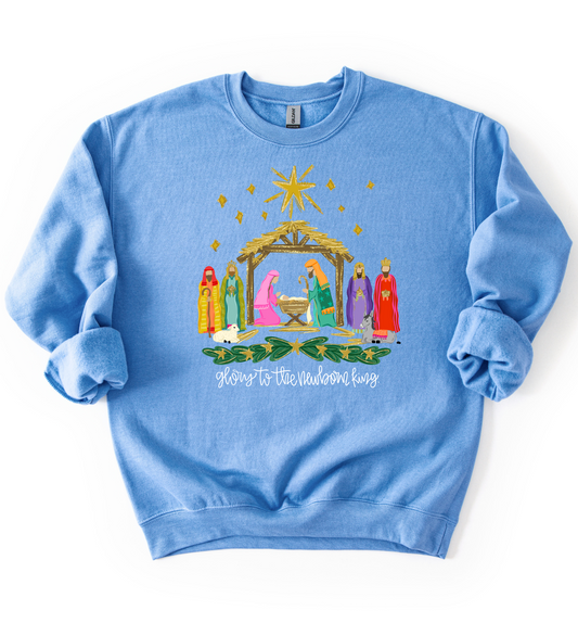 Nativity Christmas Sweatshirt