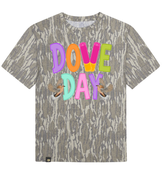 Dove Day Mossy Oak Tee
