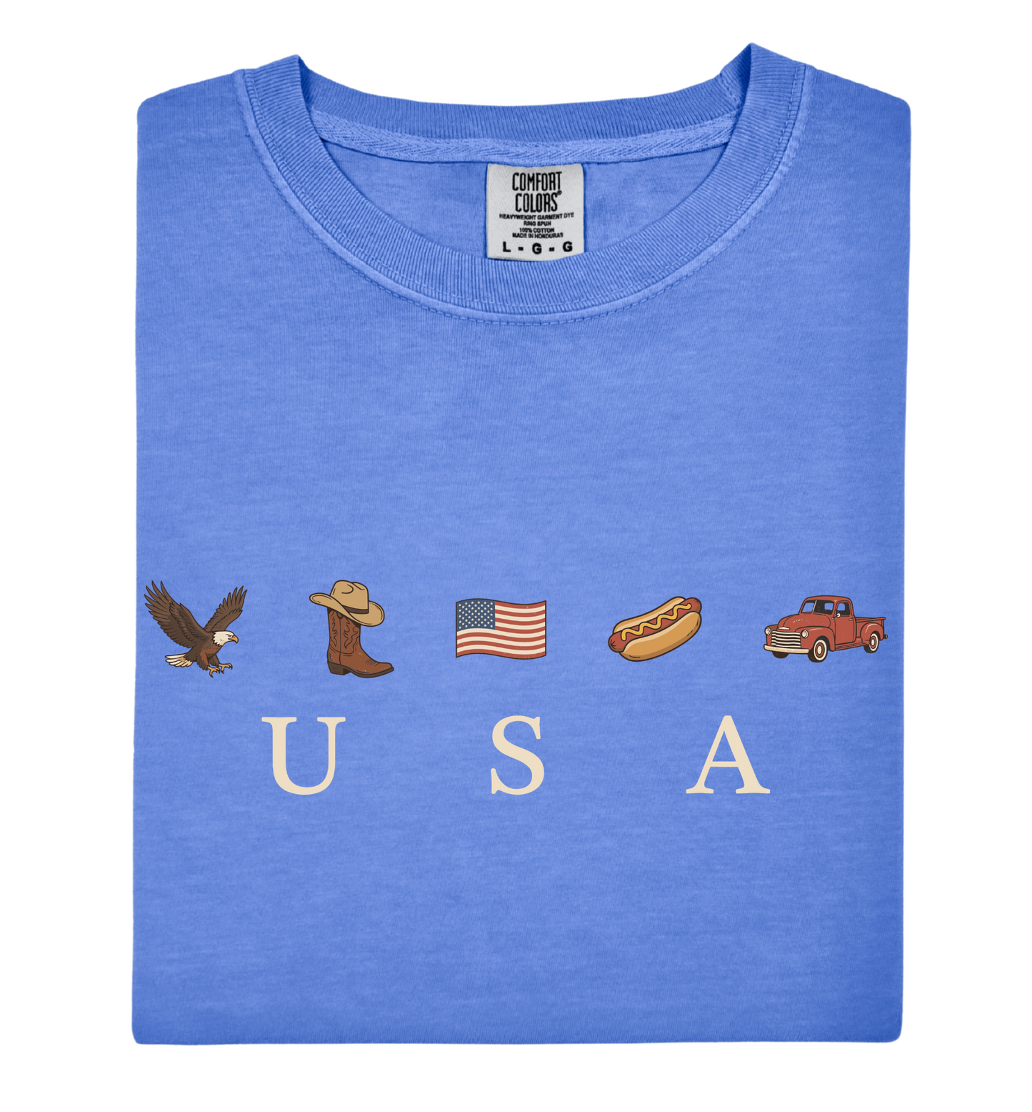USA Patriotic Icons Tee
