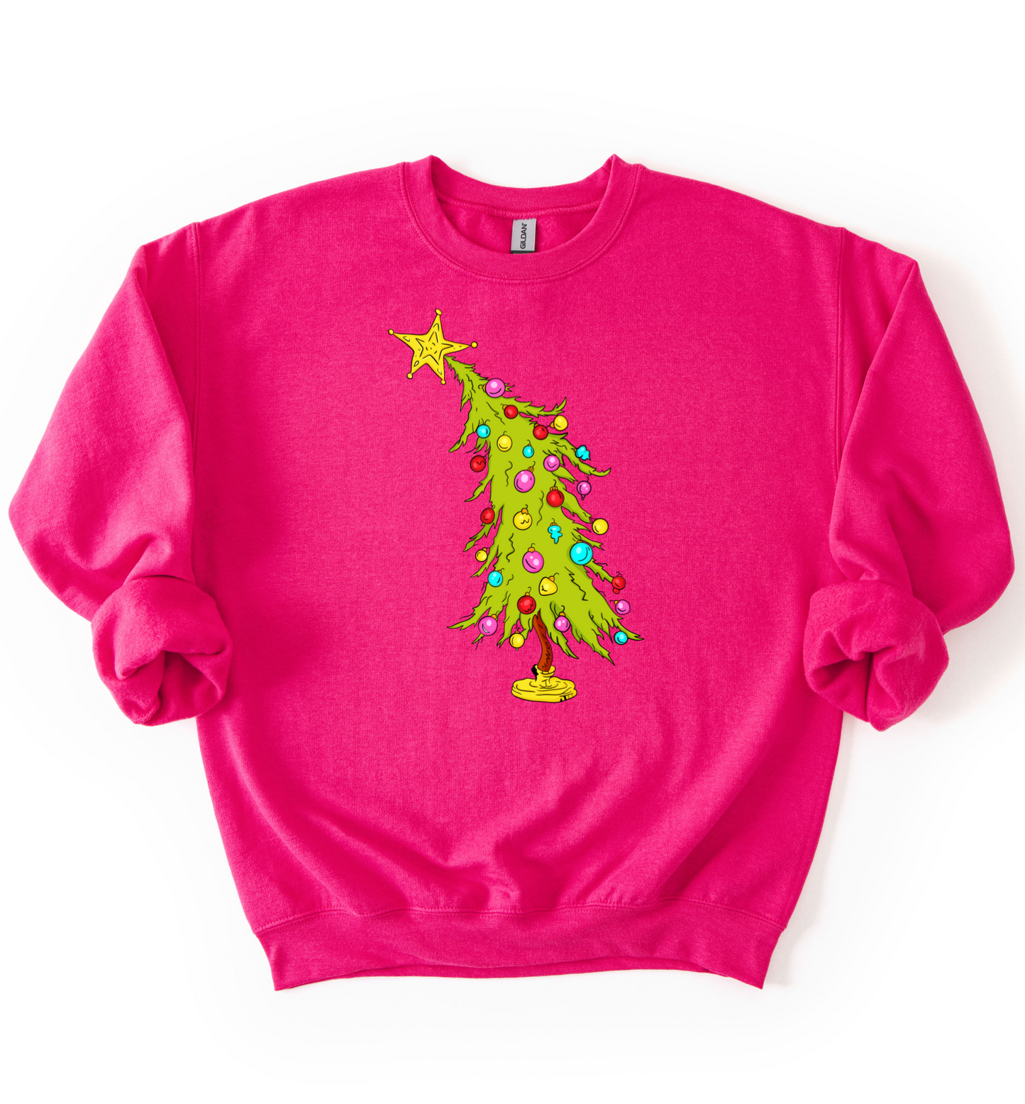 Grinch Tree Sweatshirt
