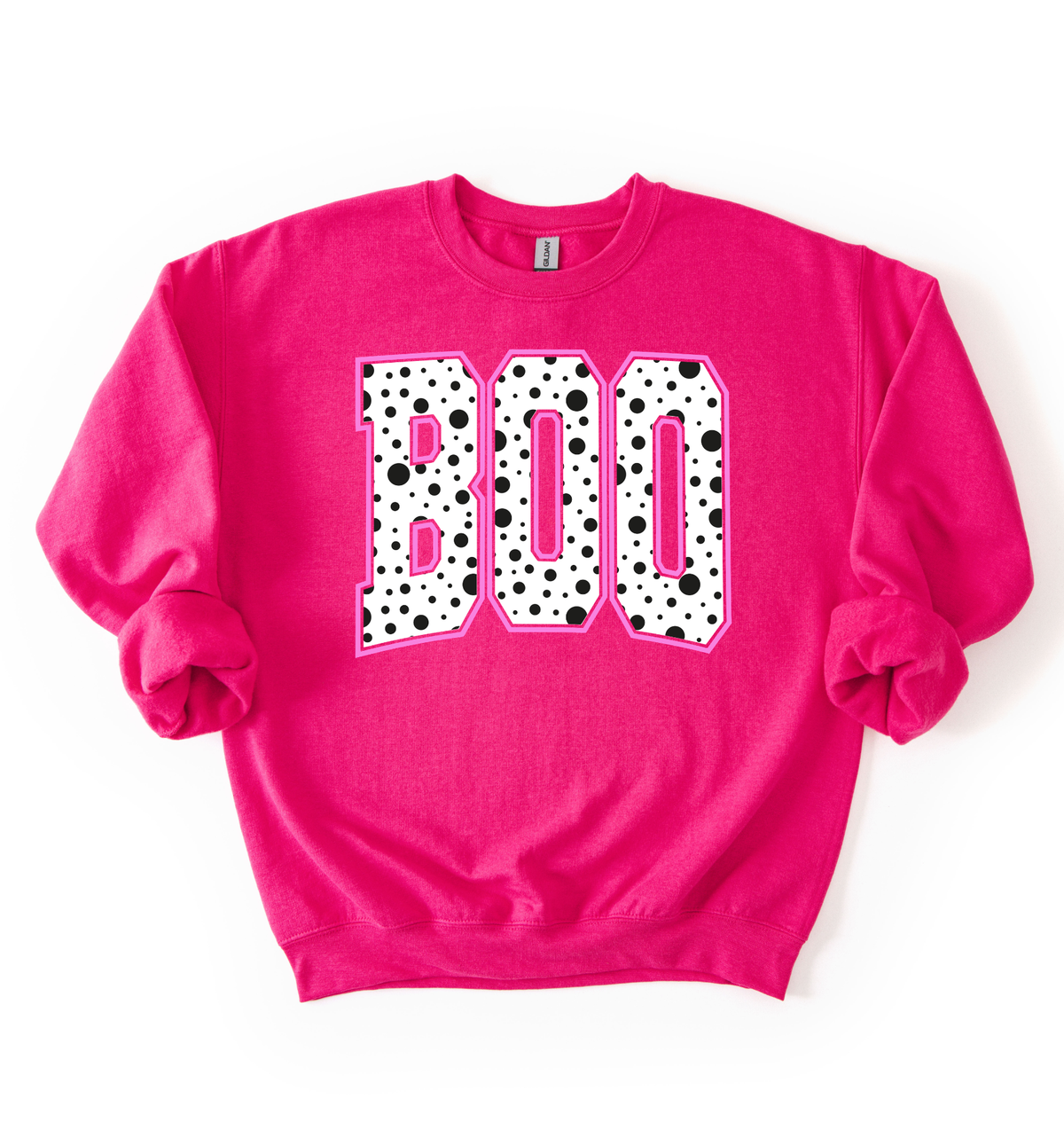 Polka Dot Boo Sweatshirt