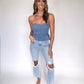 Southern Charm Denim Top