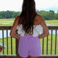 Some Sass Skort - Lavender