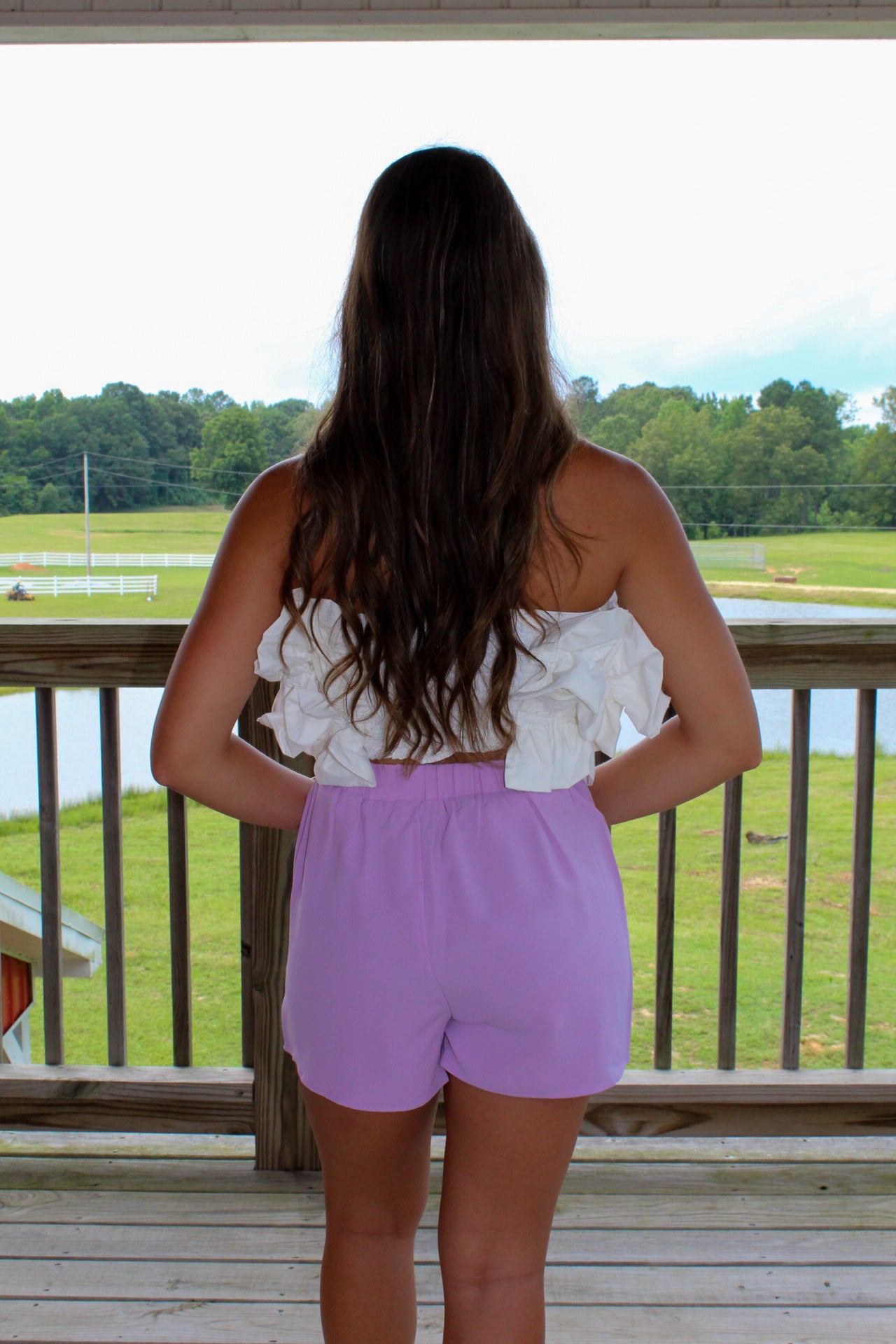 Some Sass Skort - Lavender