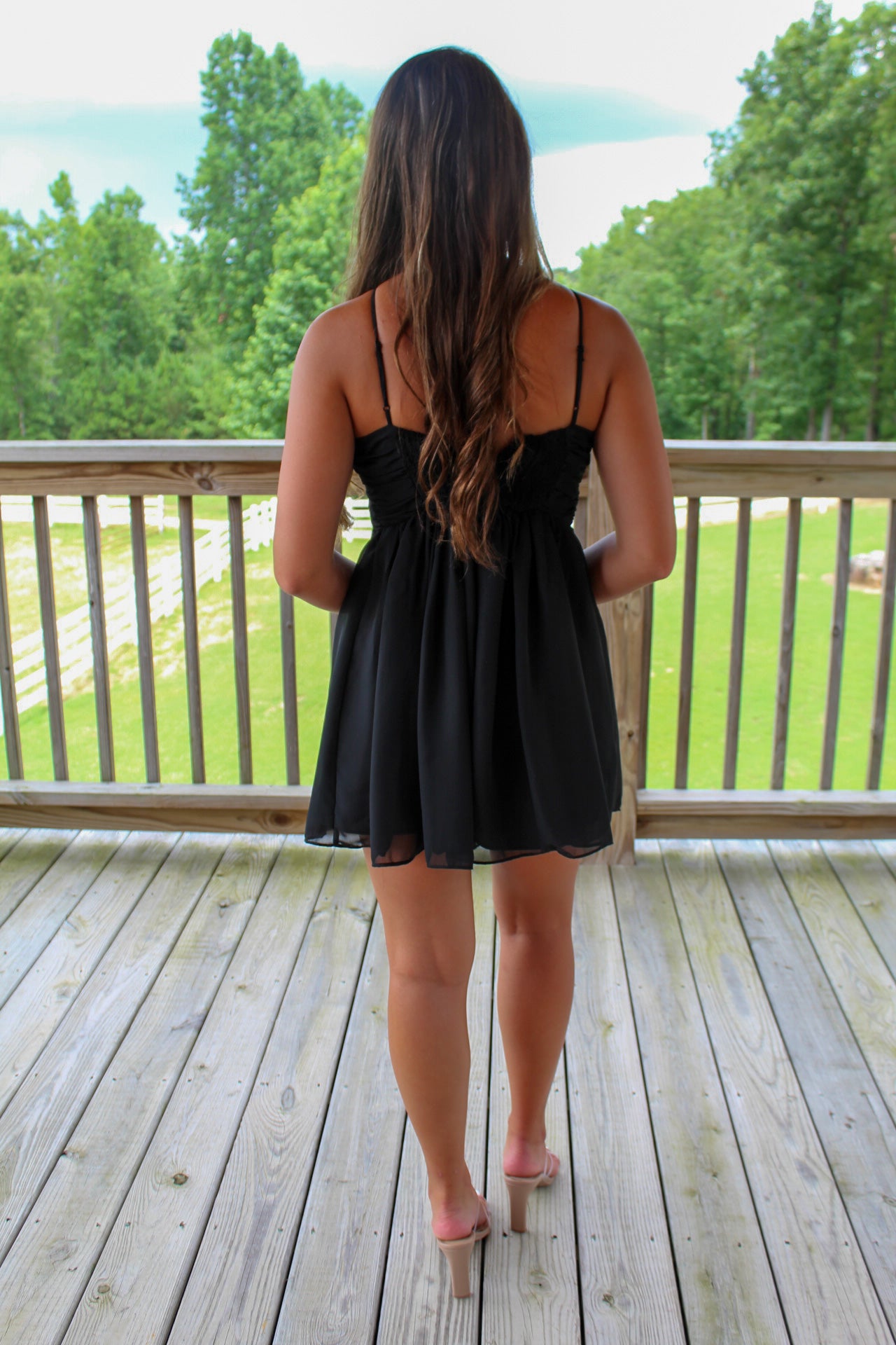 Total Flirt Romper - Black