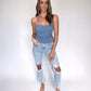 Southern Charm Denim Top