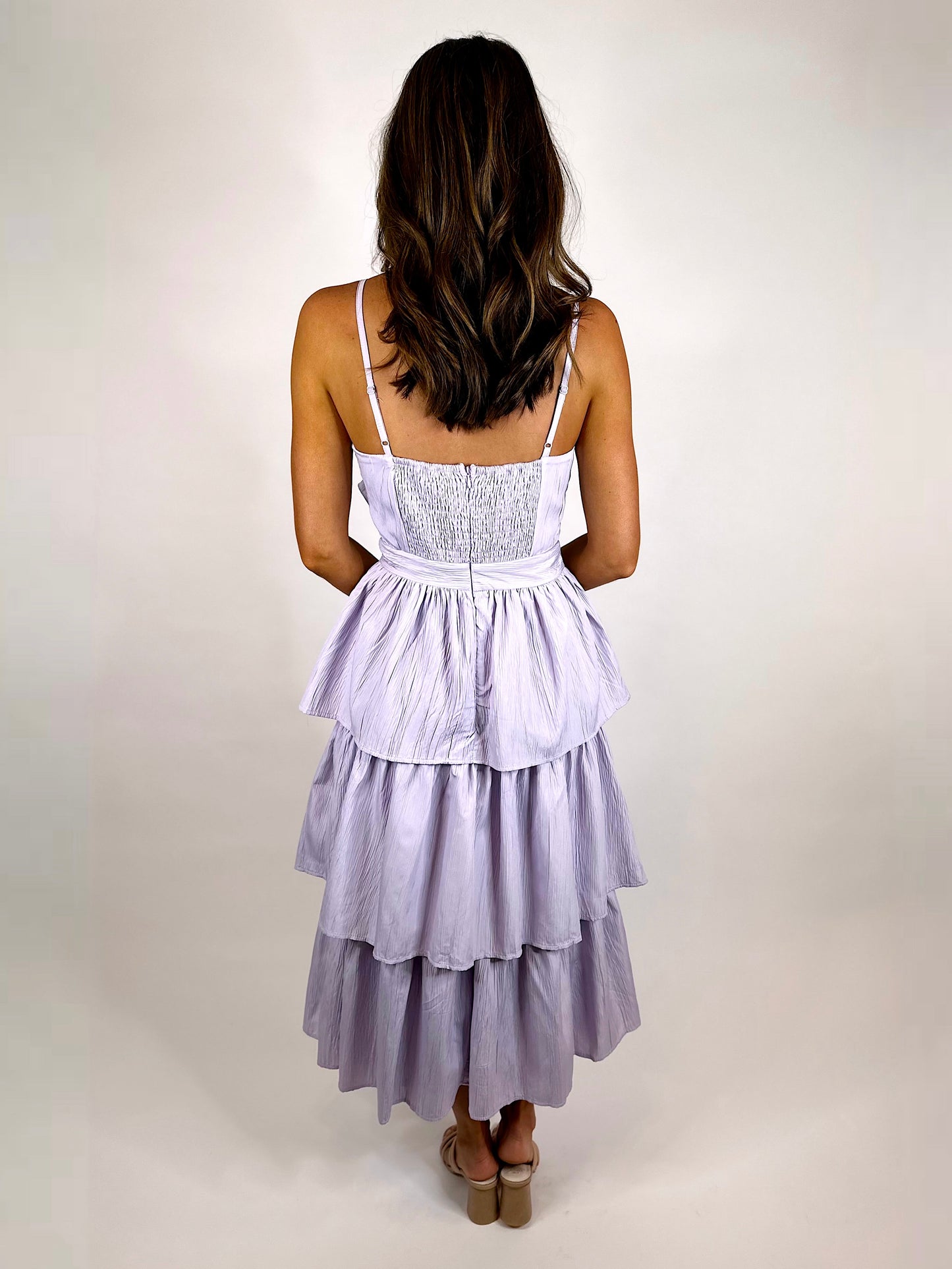 With Love Midi Dress - Lavender