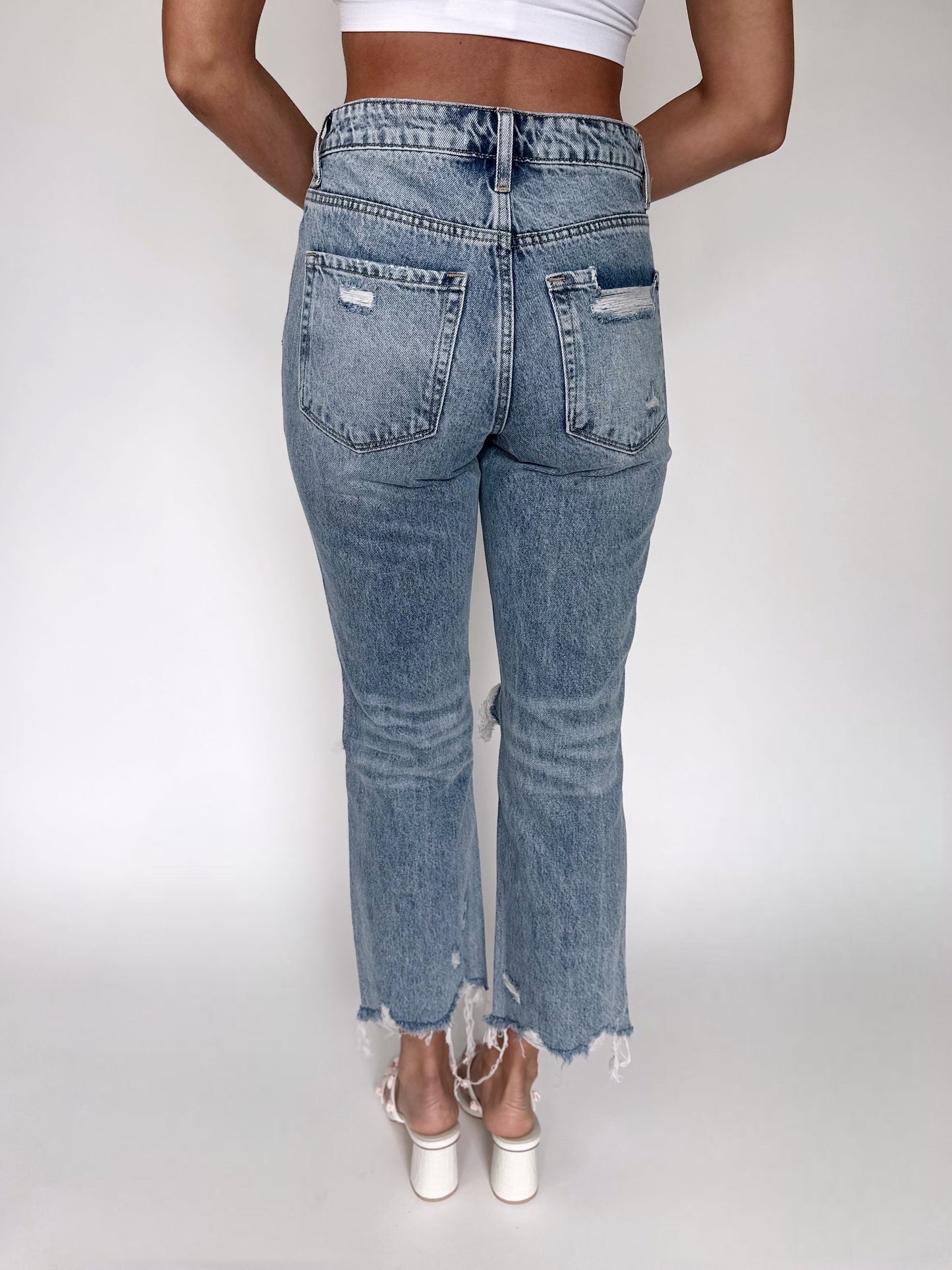 Blayke Vintage Cropped Jeans