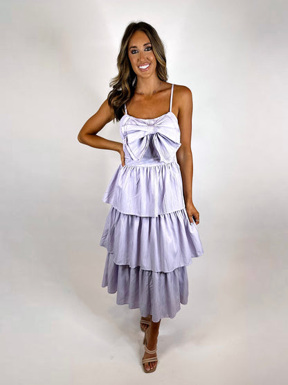 With Love Midi Dress - Lavender