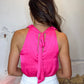 Total Glam Top - Hot Pink