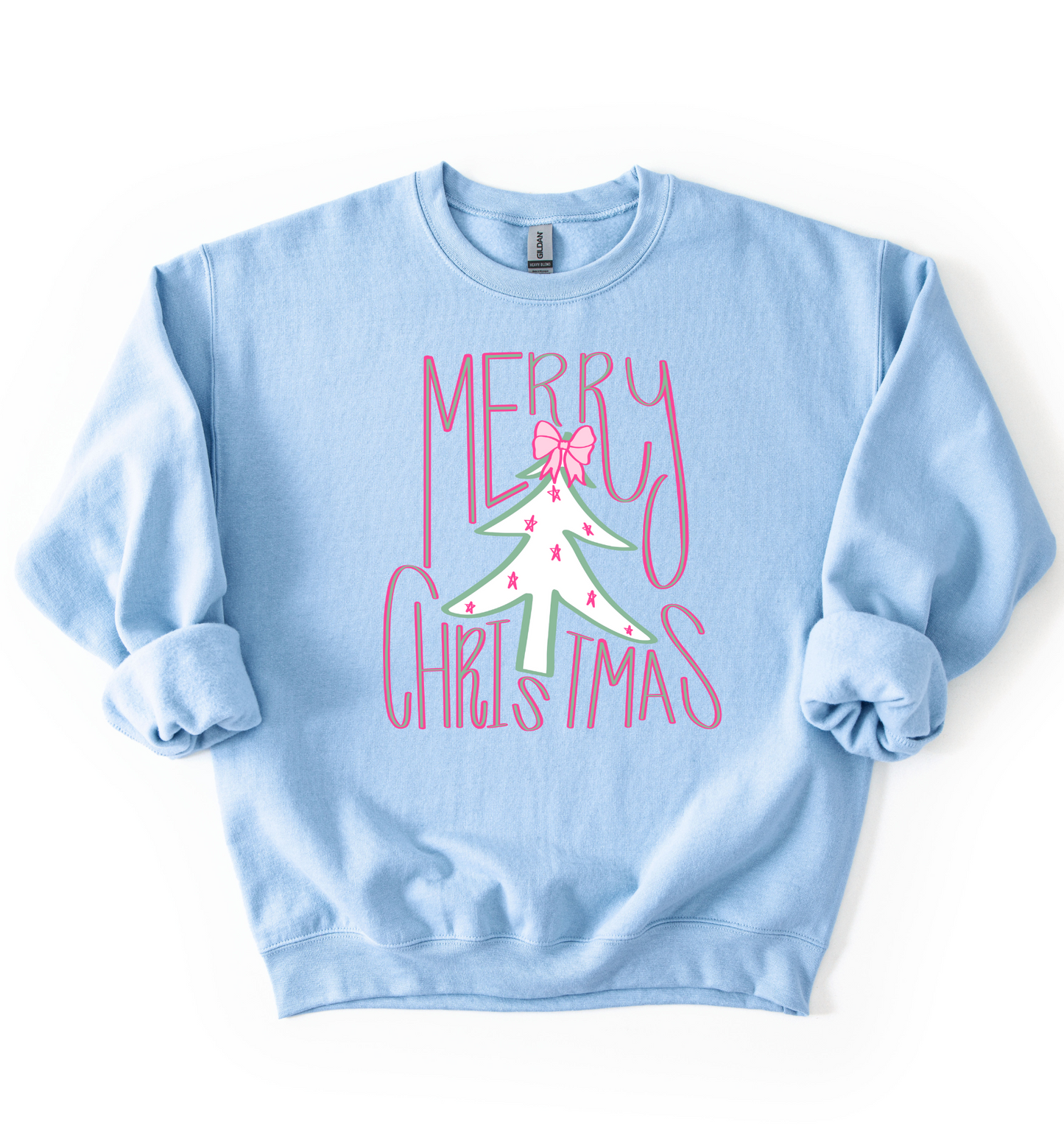 Preppy Merry Christmas Sweatshirt