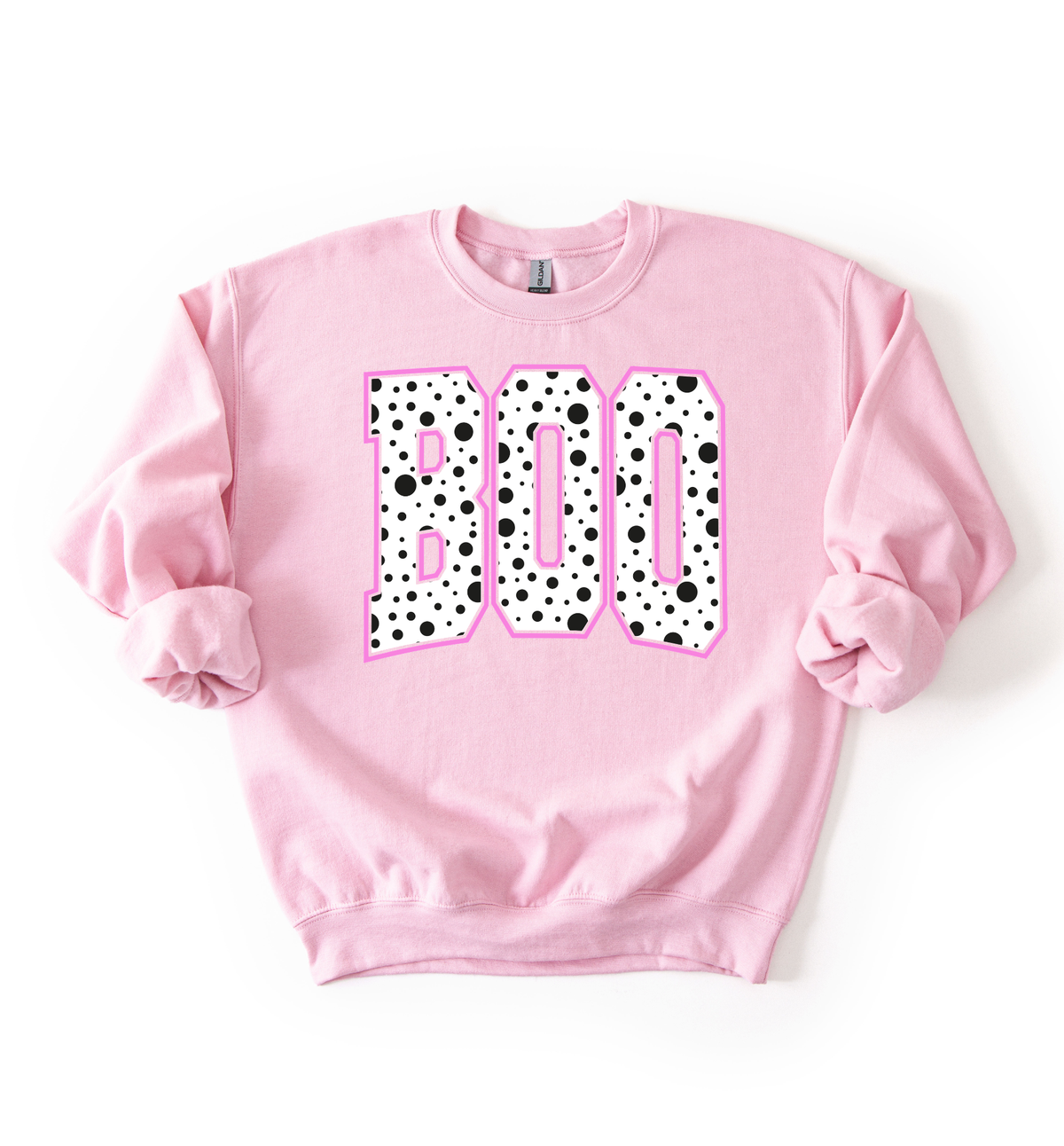Polka Dot Boo Sweatshirt