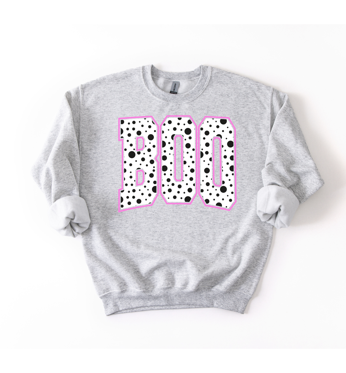 Polka Dot Boo Sweatshirt