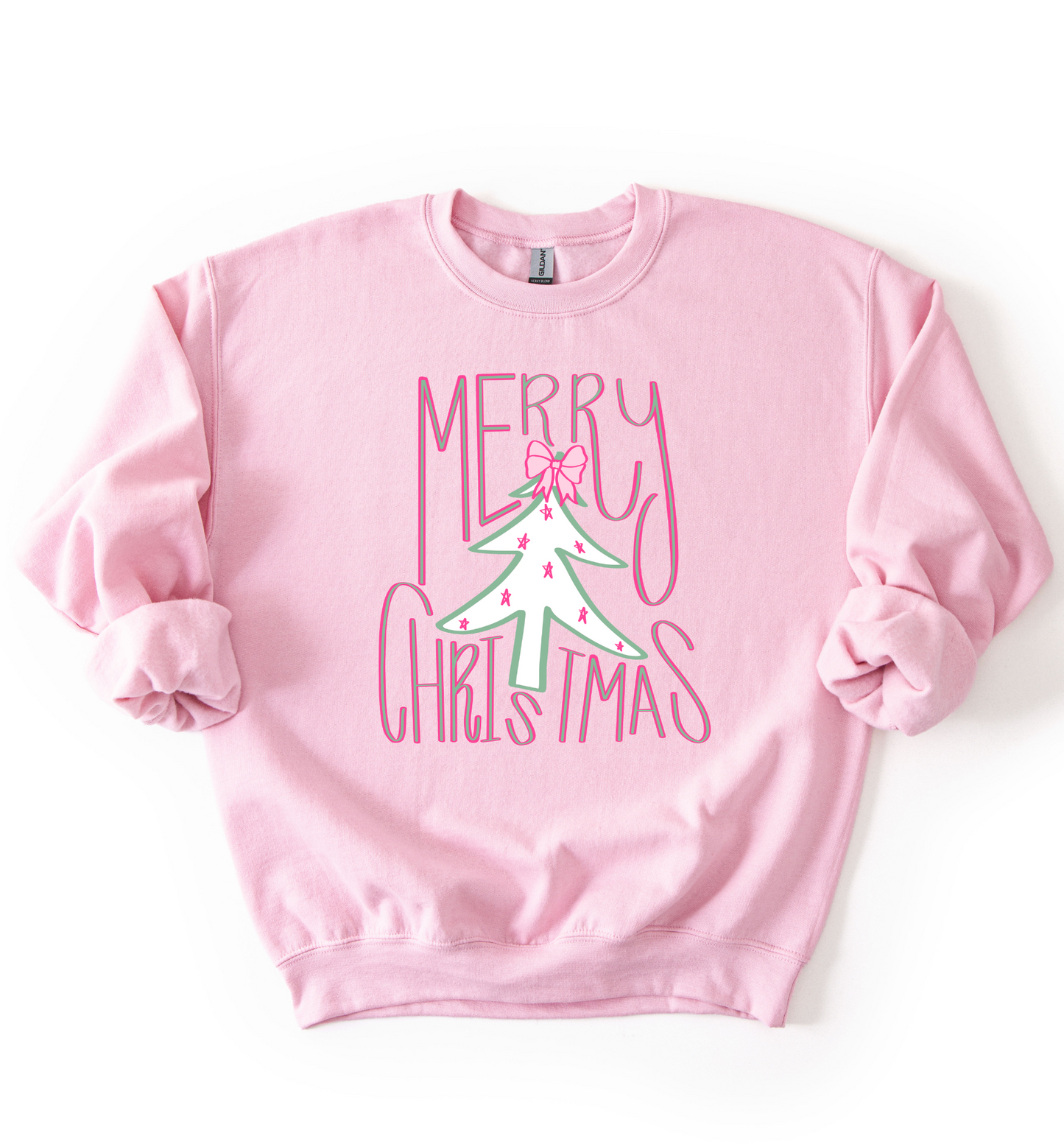 Preppy Merry Christmas Sweatshirt