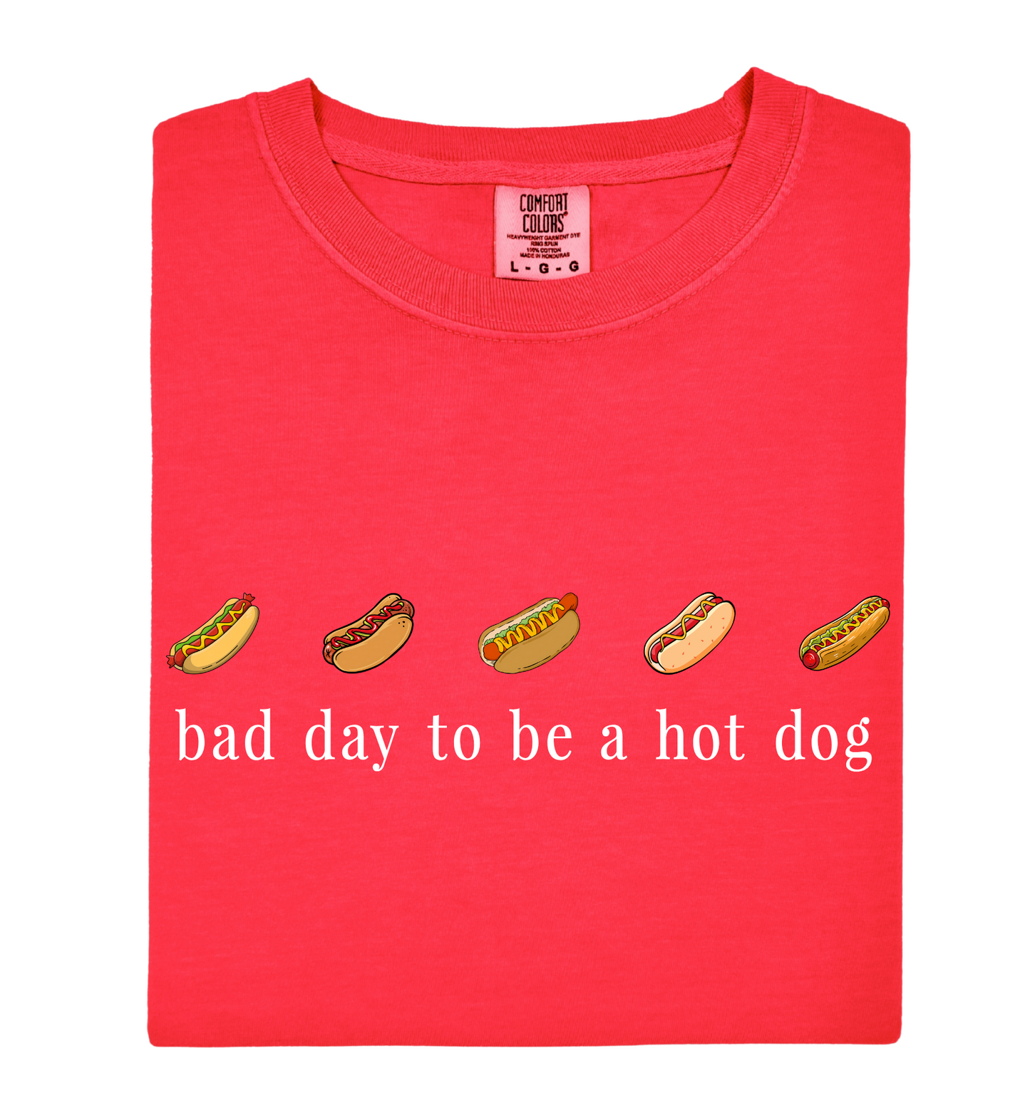 Bad Day To Be A Hot Dog Tee