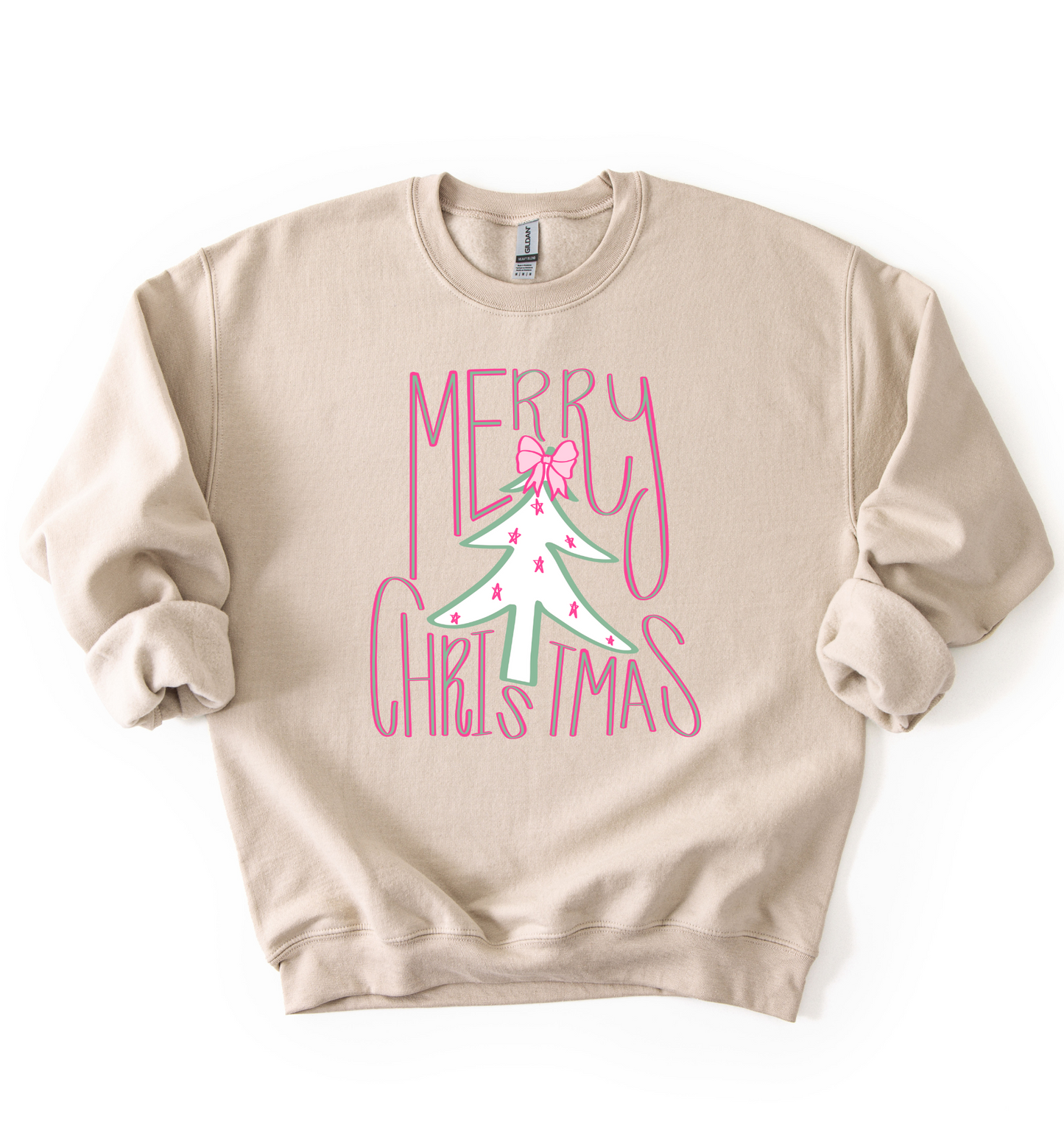 Preppy Merry Christmas Sweatshirt