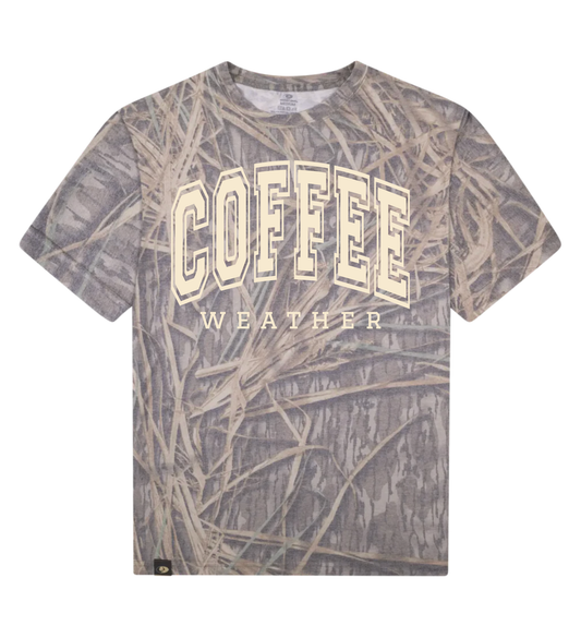 Coffee Weather Mossy Oak T-Shirt