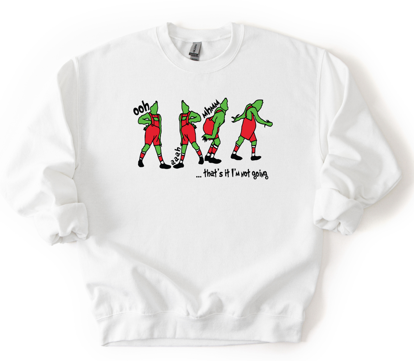 I'm Not Going Sweatshirt