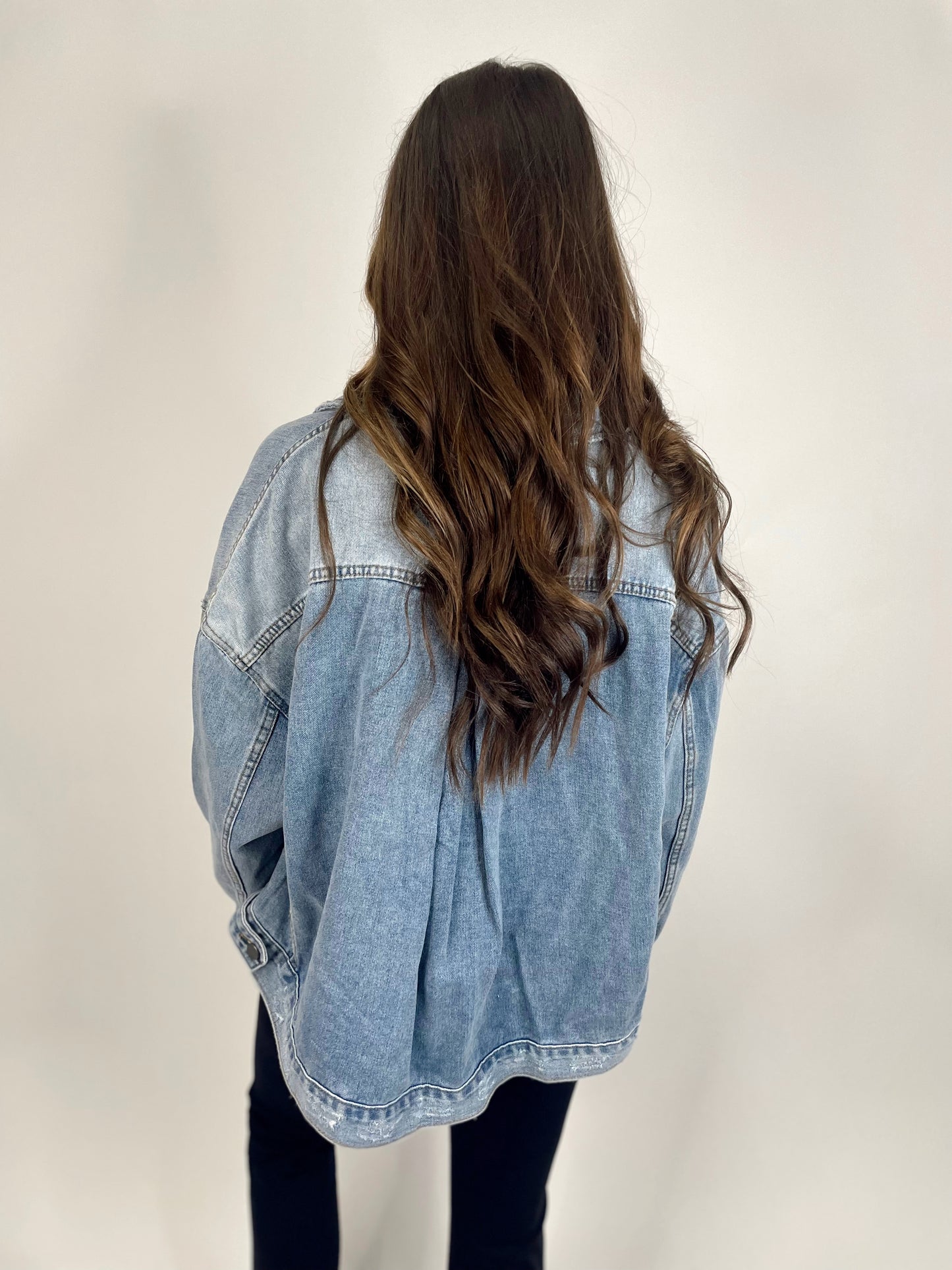 Ivy Oversized Denim Jacket