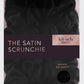 Black Satin Sleep Scrunchies