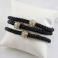 Evyn Bracelet Set - Black