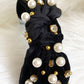 Black Pearl Jeweled Headband
