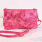 Glimmer Darcy Wristlet - Hot Pink