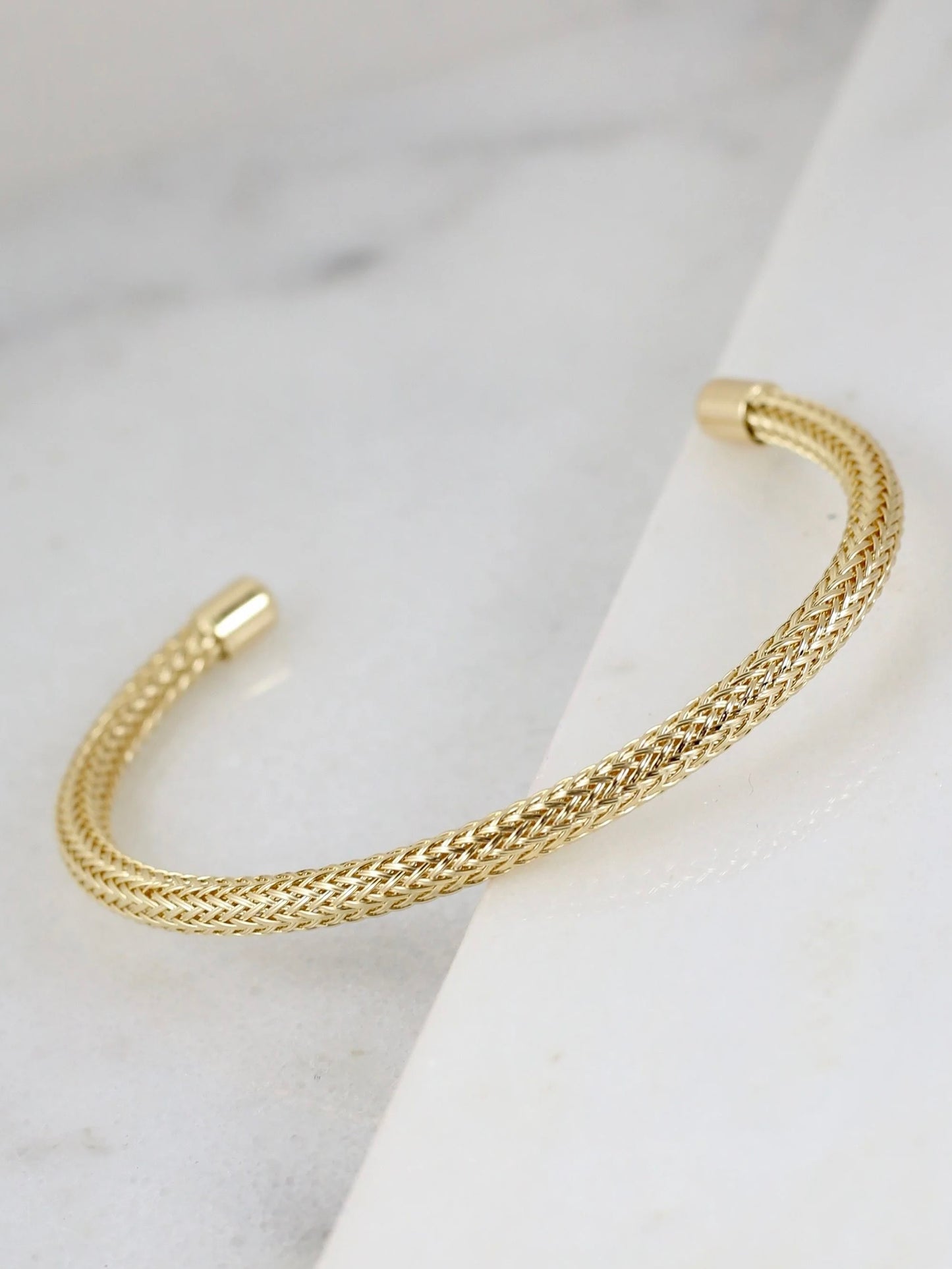 Gold Everyday Cuff Bracelet