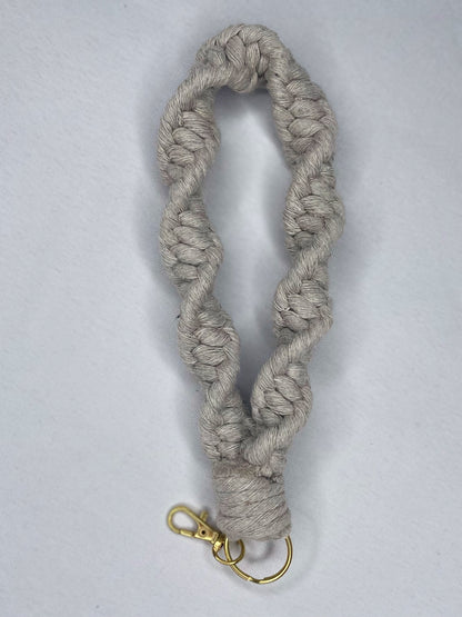 Spiral Wristlet Keychain