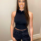 Perfect Balance Tank - Black