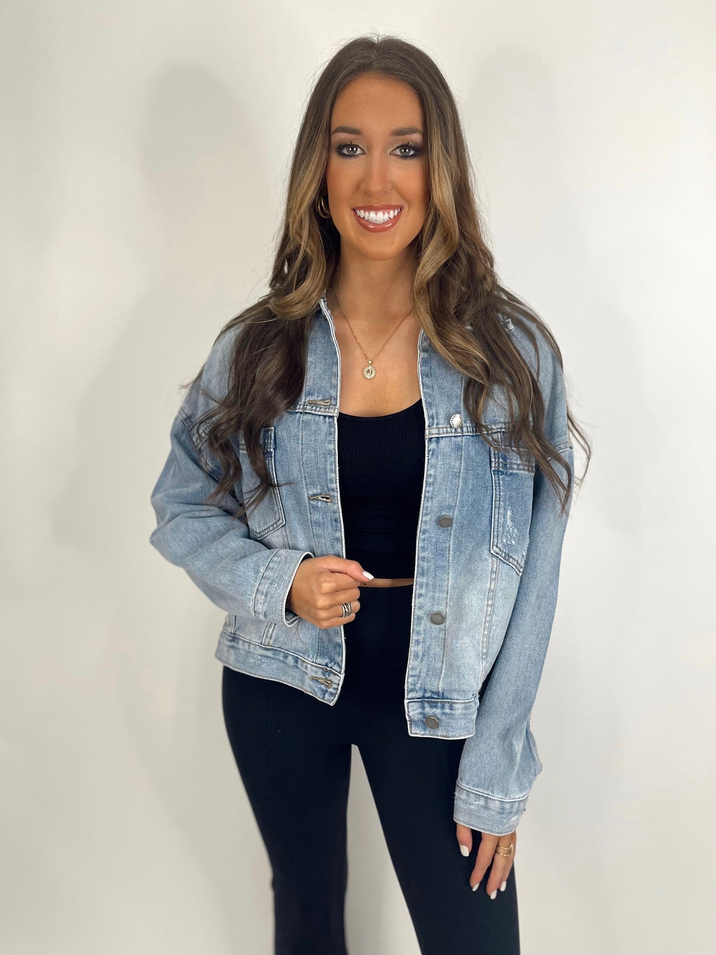 Ivy Oversized Denim Jacket