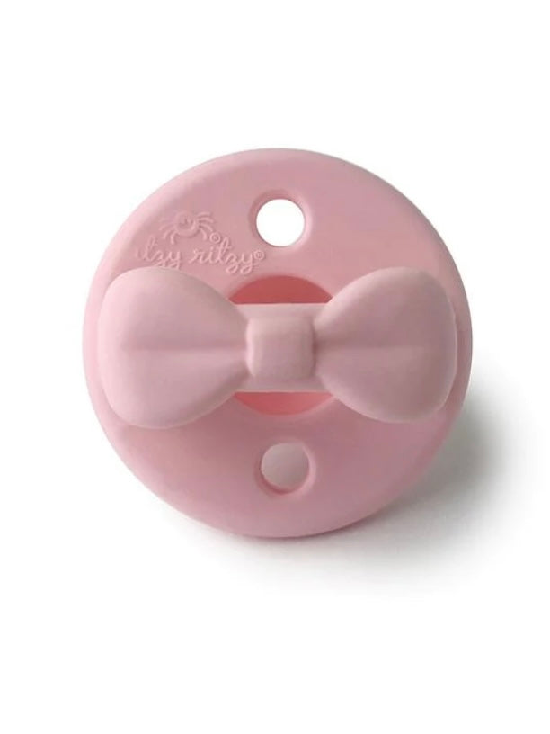 Sweetie Soother Pacifier Set - Pink Bows