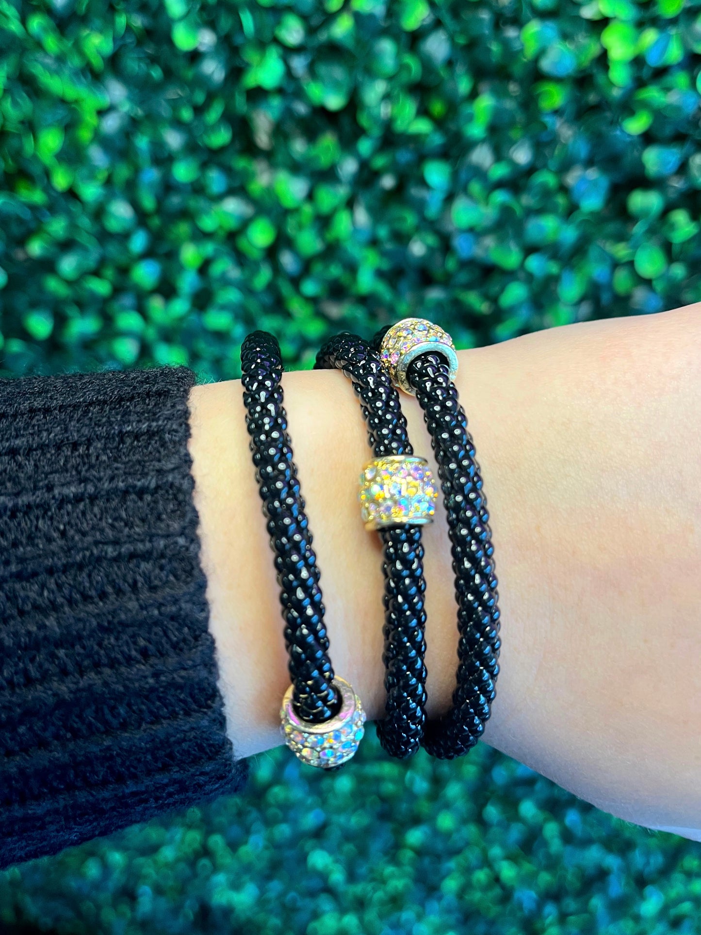 Evyn Bracelet Set - Black