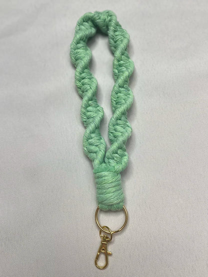 Spiral Wristlet Keychain