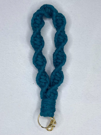 Spiral Wristlet Keychain