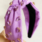 Purple Jeweled Headband