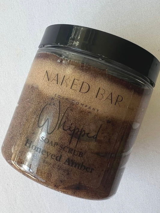 Honeyed Amber Whipped Soap Scrub